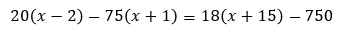 Eliminar denominadores del ejercicio 1