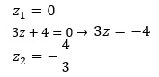 Factores nulos del ejercicio 5