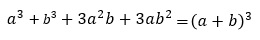 Desarrollo del cuatrinomio cubo perfecto