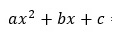 Fórmula cuadrática general