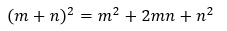 Identidades algebraicas