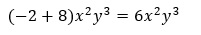 Simplificación en términos algebraicos semejantes