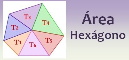 Área del hexágono