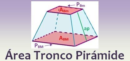 Área del tronco de pirámide