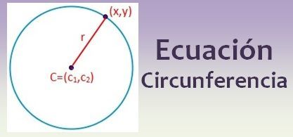 Ecuación de la circunferencia