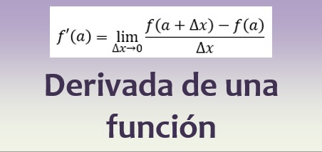 Derivada de una función
