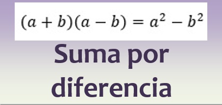 Suma por diferencia