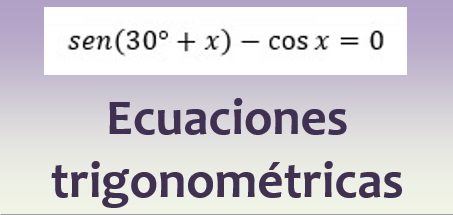 Ecuaciones trigonométricas